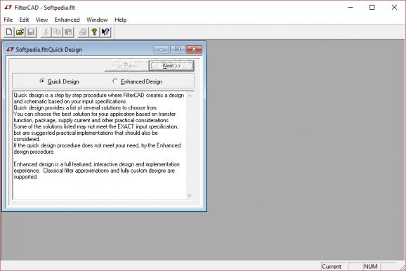 FilterCAD screenshot