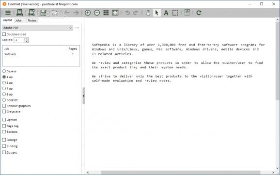 FinePrint Server Edition screenshot