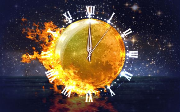 Fire Element Clock screenshot