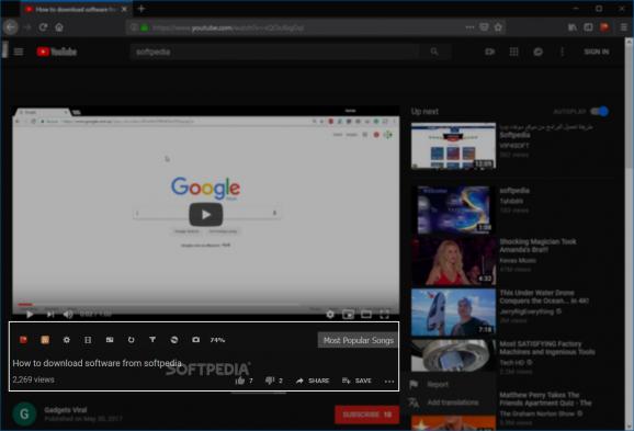Magic Actions for YouTube for Firefox screenshot