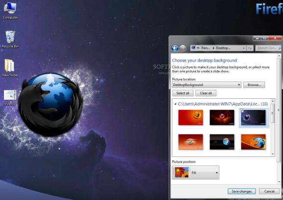 Firefox Windows 7 Theme screenshot