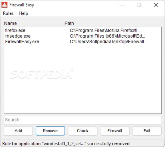 Firewall Easy screenshot