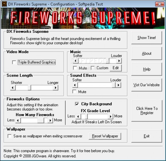 Fireworks Supreme screenshot