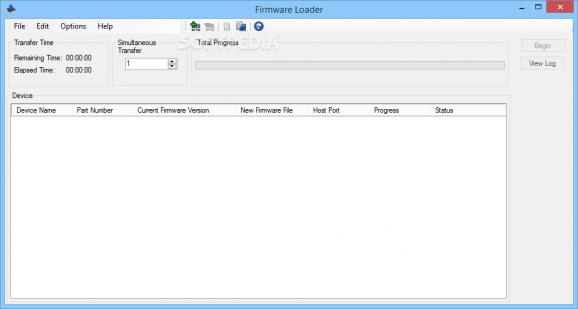 Firmware Loader screenshot