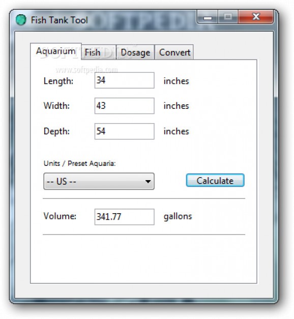 Fish Tank Tool screenshot