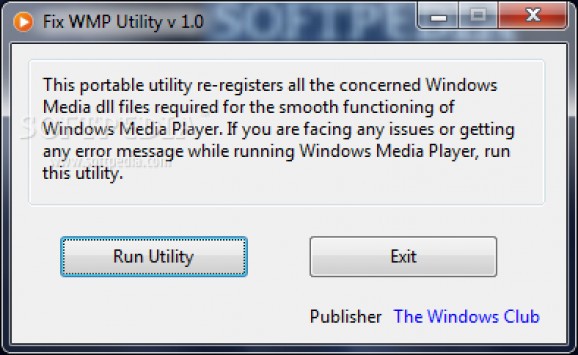 Fix WMP Utility screenshot