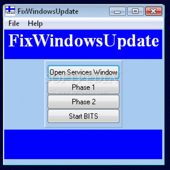 FixWindowsUpdate screenshot