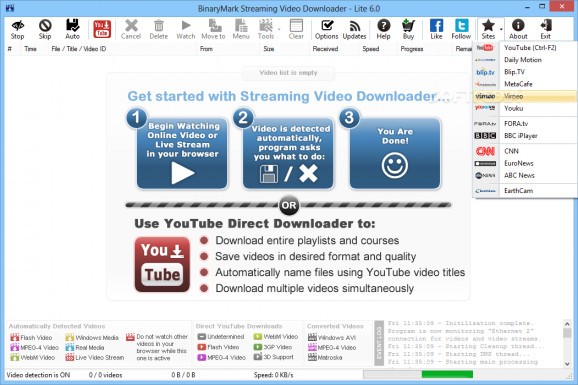Streaming Video Downloader screenshot