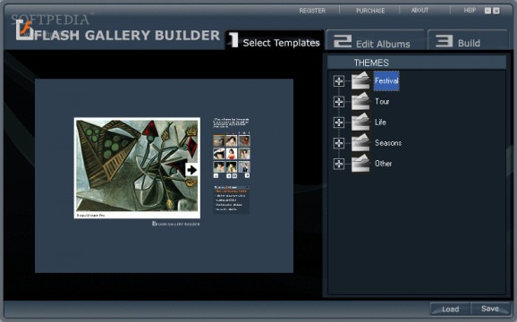 Flash Gallery Builder screenshot