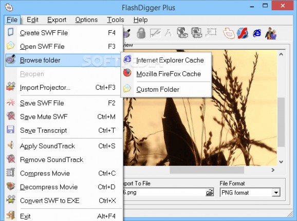 FlashDigger Plus screenshot