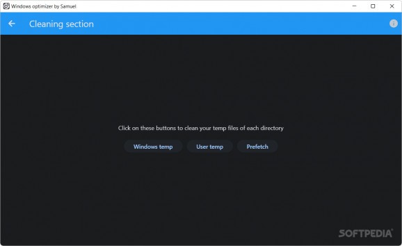 Flet Windows Optimizer screenshot