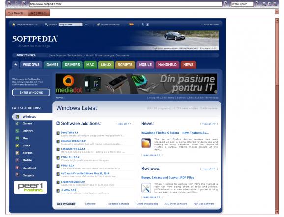 Flex Air Web Browser screenshot