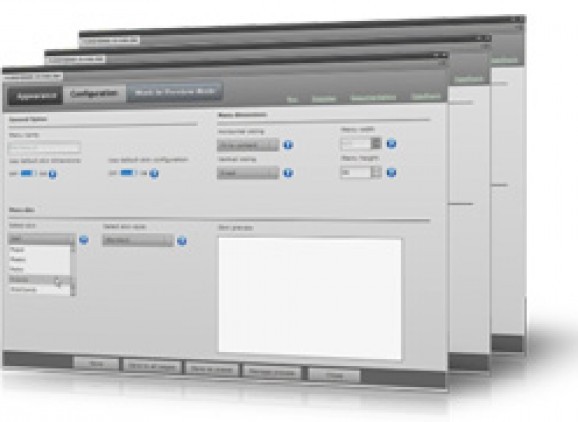 FlexiMenu JS bundle - Designer Edition screenshot