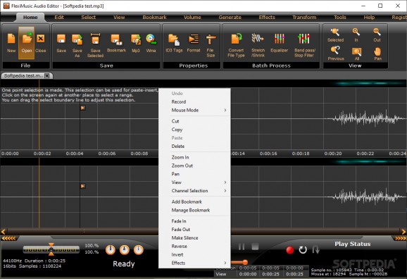 FlexiMusic Generator screenshot