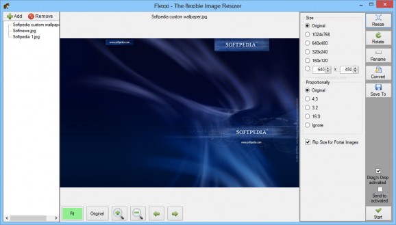 Flexxi - The flexible Image Resizer screenshot