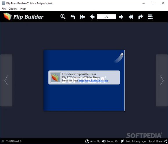 Flip Reader screenshot