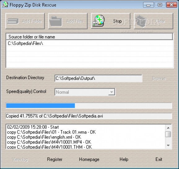 Floppy Zip Disk Rescue screenshot