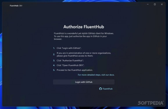 FluentHub screenshot