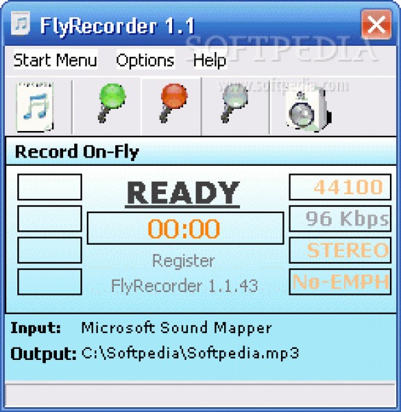 FlyRec screenshot