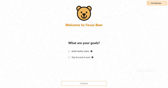 Focus Bear screenshot