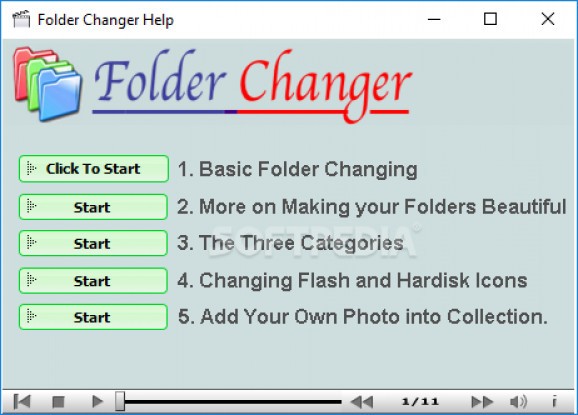 Folder Changer screenshot