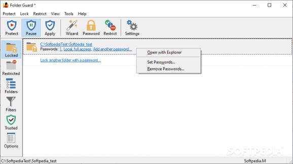 Folder Guard screenshot