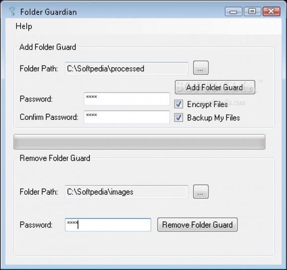 Folder Guardian screenshot