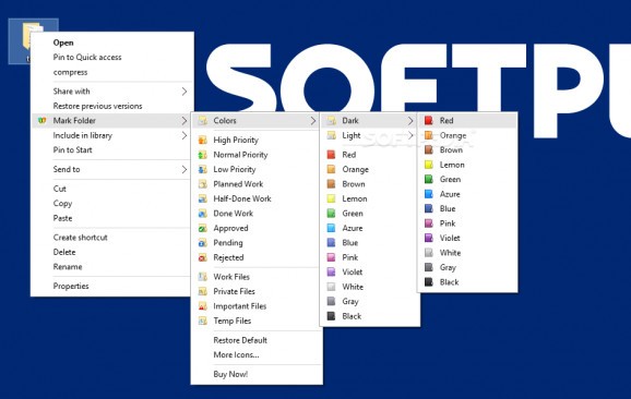 Folder Marker Pro screenshot