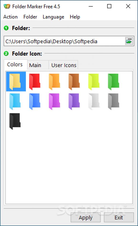 Folder Marker Free screenshot