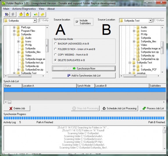 Folder Replica screenshot
