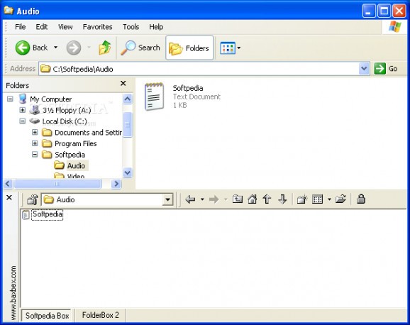 FolderBox screenshot