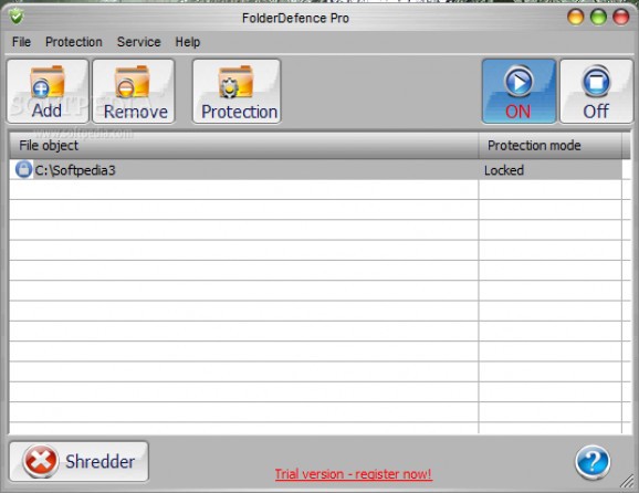 FolderDefence Pro screenshot