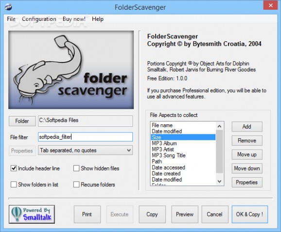 FolderScavenger screenshot