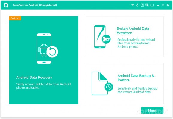 FonePaw Android Data Recovery screenshot
