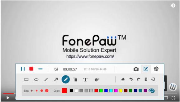 FonePaw Screen Recorder screenshot