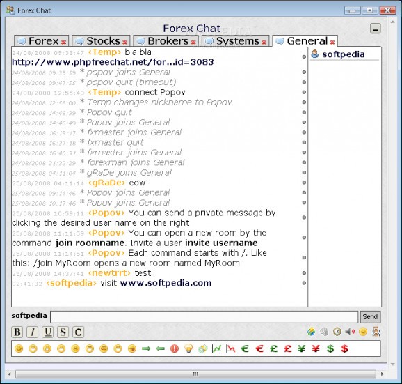 Forex Chat screenshot