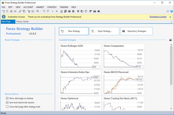 Forex Strategy Builder Professional screenshot