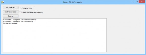 Form Pilot Converter screenshot