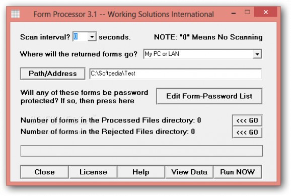 Form Processor screenshot
