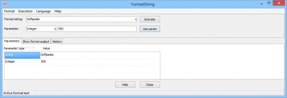 FormatString screenshot