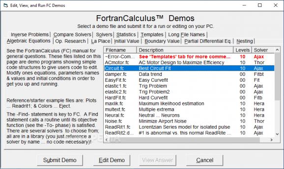 FC Compiler (Fortran Calculus) screenshot