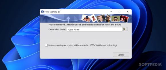 Fotki Desktop screenshot