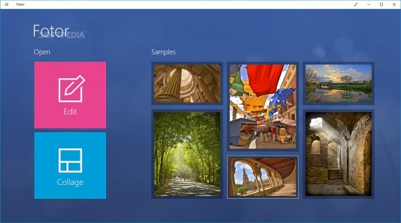 Fotor for Windows 10/8.1 screenshot