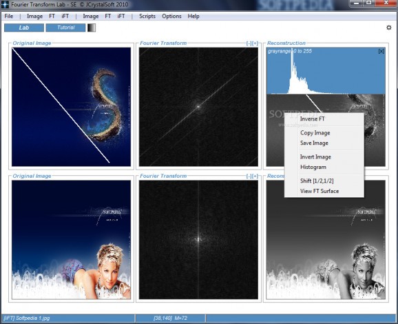 Fourier Transform Lab Student Edition screenshot