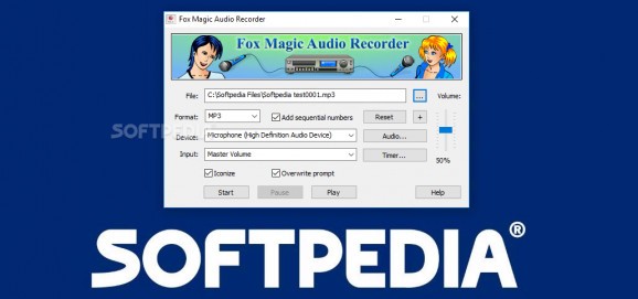 Fox Magic Audio Recorder screenshot