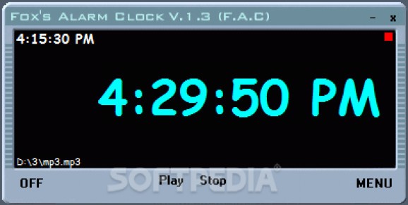 Fox's Alarm Clock screenshot
