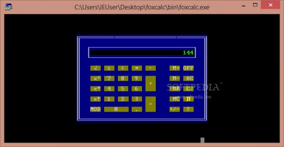 FoxCalc screenshot