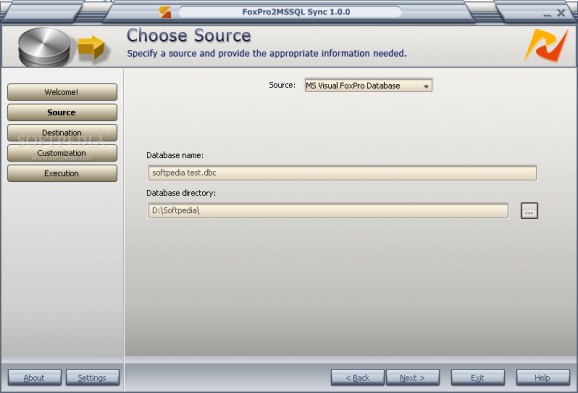 FoxPro2MSSQL Sync screenshot
