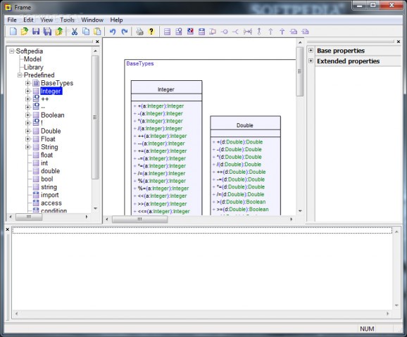 Frame UML screenshot