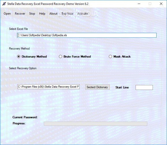Free 2010 Excel Password Unlocker Tool screenshot